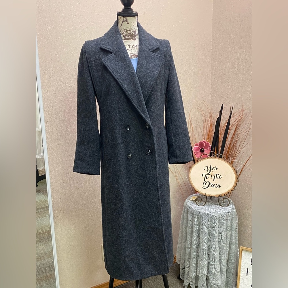 Vintage Stephanie Mathew’s Long Wool coat